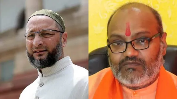 Owaisi Swami Narasimhananda named in FIR by delhi police