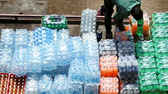 gst with packaged bottles