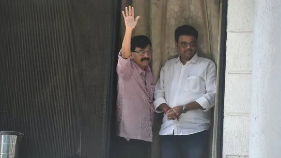 ED at Sanjay raut's home, mumbai house, MP Sanjay raut, shiv sena, mumbai news, mumbai political news, ED, Shiv sena BJP tussle, Uddhav thackeray, indian express political news
