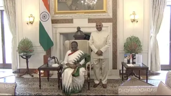 Droupadi Murmu, Droupadi Murmu speech, Droupadi Murmu oath taking ceremony, Droupadi Murmu swearing in, Droupadi Murmu address, president of india, president, Droupadi Murmu news