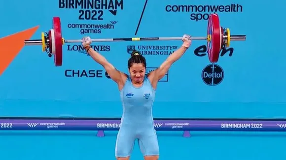 mirabai chanu, mirabai chanu cwg, mirabai chanu gold, mirabai chanu weightlifting gold, mirabai chanu gold, mirabaio chanu cwg, mirabai chanu cwg gold, mirabai chanu weightlifting, cwg 2022, commonwealth games 2022, sports news, indian express
