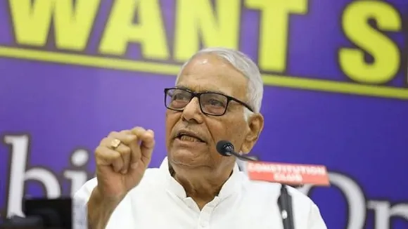 "Yashwant Sinha, Rashtriya Lok Dal, Samajwadi Party, Jayant Chaudhary, Akhilesh Yadav, Uttar Pradesh, Uttar Pradesh news, Lucknow, Lucknow news, Indian Express, India news, current affairs, Indian Express News Service, Express News Service, Express News, Indian Express India News" />