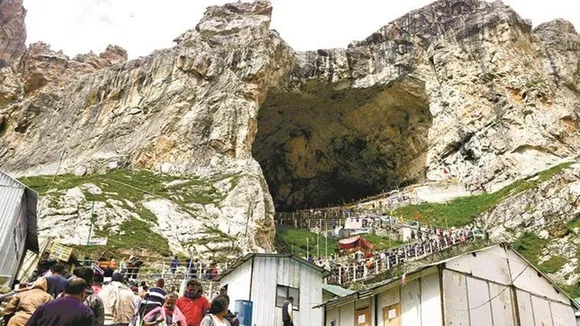 Amarnath Yatra, Amarnath Yatra 2022, Jammu and Kashmir Amarnath, security cover Amarnath, Amarnath pilgrimage, Indian Express