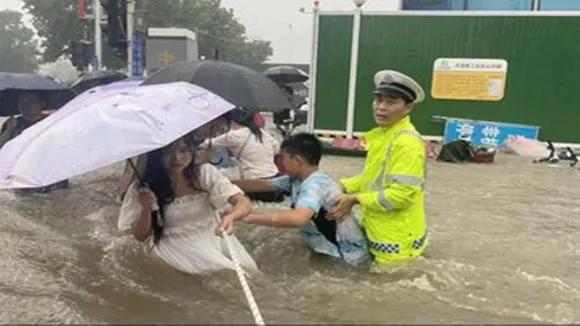 China floods, china flash floods, china floods dead, china news, China floods news Indian express, flash flood news Indian Express, china news Indian Express
