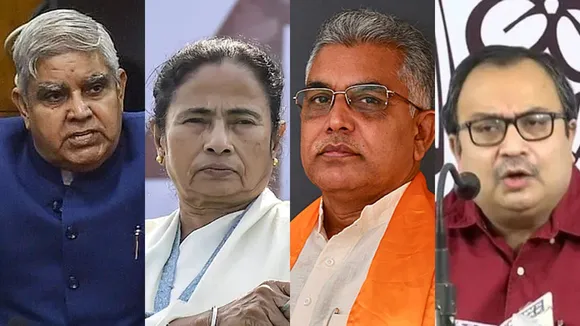 dilip ghoshs remarks about mamata are not correct says dhankhar demand by Kunal ghosh