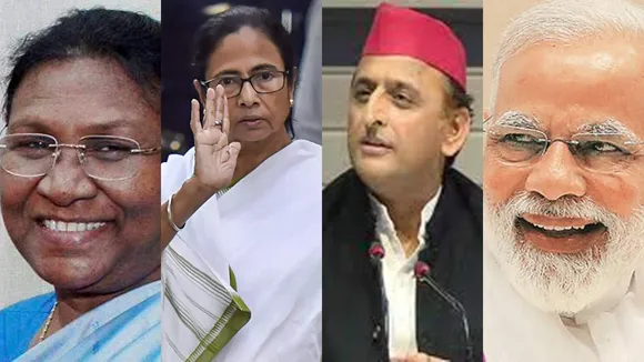 Crack in Uttar Pradesh Opposition ranks as Rajbhar attends Yogi dinner for Murmu