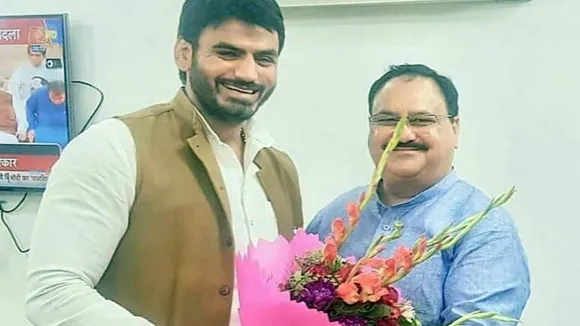 Shrikant Tyagi arrested, Shrikant Tyagi arrest, noida news, shrikant tyagi bjp connection, noida man viral video, Delhi news, Shrikant Tyagi latest news, Indian Express news