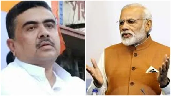 suvendu writes letter to pm modi to criticises mamata banerjee's govt