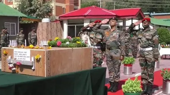 Axel, Indian Army, Army Dog Unit , Rashtriya Rifles