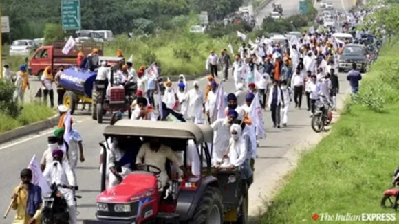 farmer movement, delhi