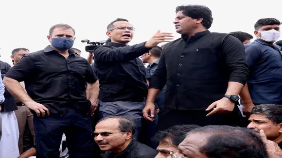 rahul gandh detained