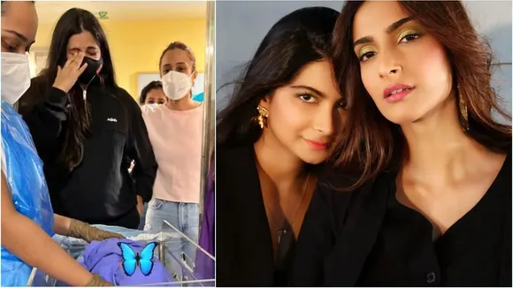 sonam kapoor, rhea kapoor, Sonam Rhea, sonam kapoor baby, sonam kapoor baby photo, sonam baby, sonam kapoor baby photo, সোনম কাপুর, রিহা কাপুর, সোনমের বোন রিহা কাপুর, সোনম কাপুরের সন্তান, সোনম কাপুরের ছেলে, সোনম রিহা, Indian express Entertainment News, Bengali News today