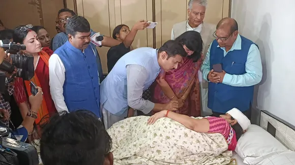 bjp central team visits kolkata