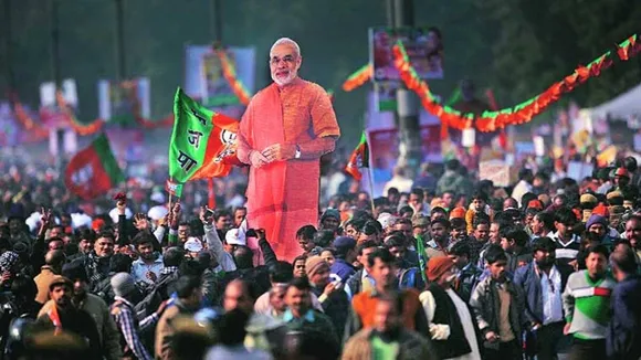 BJP spent Rs 344 cr on 5 state polls this year