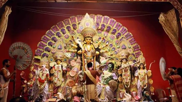 mahatma gandhi asur durga puja hindu mahasabha