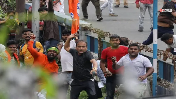 বিজেপির নবান্ন অভিযান ঘিরে ধুন্ধুমার, স্বরাষ্ট্র সচিবের রিপোর্ট তলব হাইকোর্টের