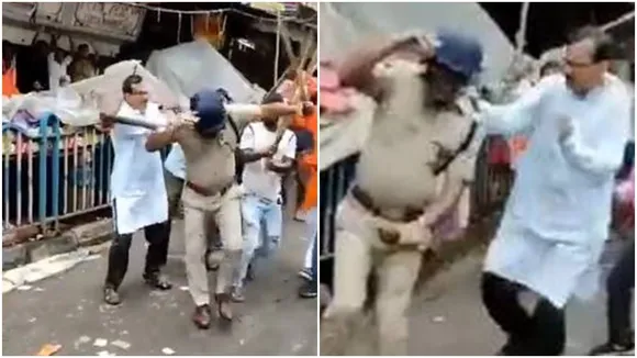 Nabanna Abhijan, BJP,BJP,Police,Nabanna Abhijan,Second Hooghly Bridge,Howrah, বিজেপি, নবান্ন অভিযান, বিজেপির নবান্ন অভিযান, হাওড়া ব্রিজ, দ্বিতীয় হুগলি সেতু, দিলীপ ঘোষ, সুকান্ত মজুমদার, শুভেন্দু অধিকারী, বিজেপি