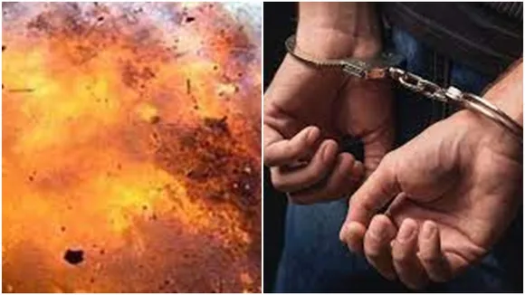 bomb blast at titagarh school, 4 are arrested