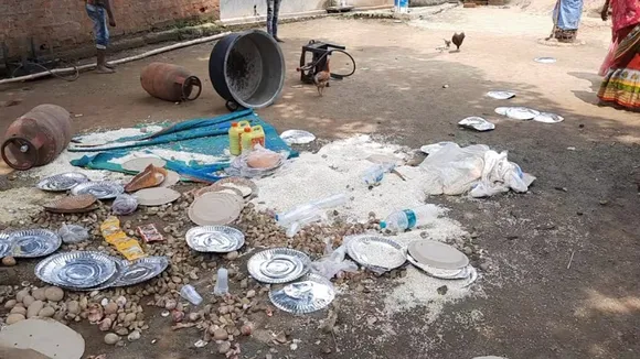 tmc leader is accused of cutmoney for burial rampurhat birbhum