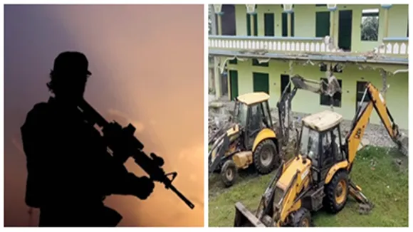 Pakhiura Char, madrassa, Assam madrasa demolition, locals demolish Assam madrasa, alleged jihadi activities, Assam, Goalpara, Northeast"