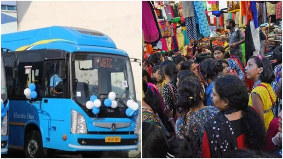 puja special bus, kolkala, kolakat durga puja shopping