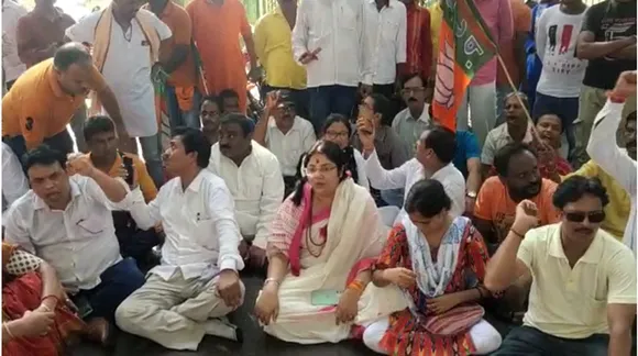 shivam thaku santiniketan moldanga locket chaterjee suvendu adhikari bjp