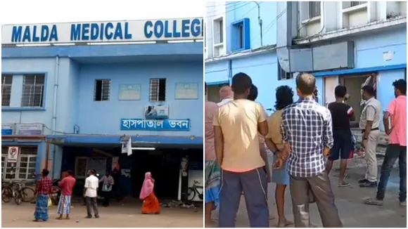 woman getting suicide at maldaha's kaliachak