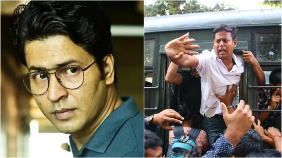 Bengal primary TET, Anirban Bhattacharya, Riddhi Sen, Mamata Banerjee, Bengal TET, tet agitation saltlake, tet agitation saltlake sfi dyfi, অনির্বাণ ভট্টাচার্য, ঋদ্ধি সেন, মমতা বন্দ্যোপাধ্যায়, টেট কাণ্ড, বাংলা প্রাইমারি, শিক্ষক বিক্ষোভ, টলিউডের খবর, Indian express Entertainment News, Bengali news today