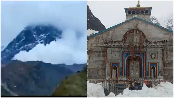 "Kedarnath shrine avalanche, kedarnath avalanche, kedarnath shrine news, kedarnath shrine mountain avalanche, kedarnath avalanche news, kedarnath shrine avalanche video, indian express latest news"