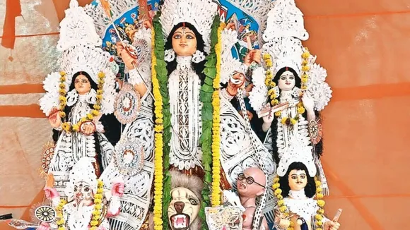 mahatma gandhi asur durga puja hindu mahasabha