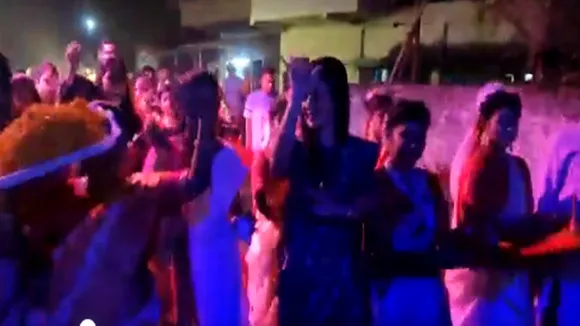 mahua maitra dance durgapuja 2022 nakashipara