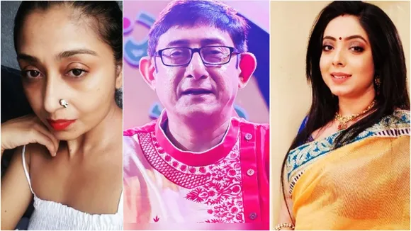 Kanchan Mullick, Sreemoyee Chattoraj, Kanchan Mullick Kali Puja, Kali Puja 2022, কালীপুজো ২০২২, Tollywood celeb Kali Puja, Pinki Banerjee, কাঞ্চন মল্লিক, শ্রীময়ী চট্টরাজ, কাঞ্চন শ্রীময়ী, তারকাদের কালীপুজো, Indian Express entertainment news, Bengali news today
