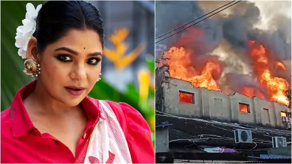 Eskay movies, Eskay movies fire incident, Sudipta Chakraborty, সুদীপ্তা চক্রবর্তী, এসকে মুভিজ প্রযোজনা সংস্থা, এসকে মুভিজে আগুন, টলিউড, টলিউডের খবর, বাংলা বিনোদন খবর, Tollywood news, Indian Express News