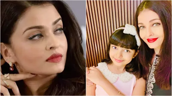 aishwarya rai bachchan troll for kissing daughter aradhya