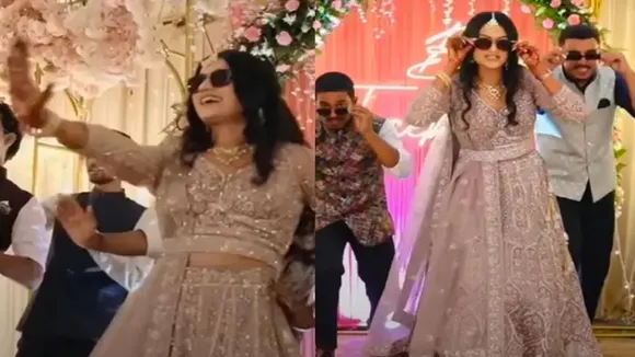 trending Video, viral video, dance video, dulhan ka dance video, bride dance video, trending dance video, trendy dance, Kala chashma dance video