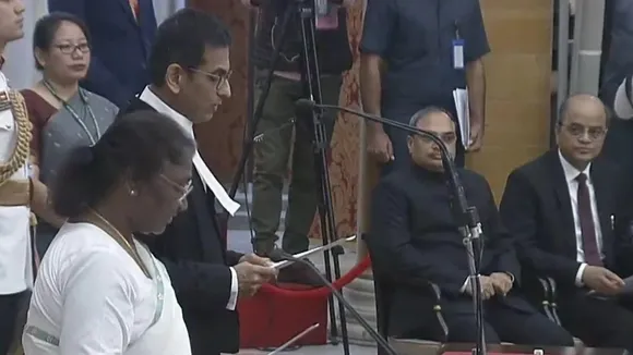 Justice DY Chandrachud, New CJI DY Chandrachud, CJI of India, supreme Court, Justice Chandrachud oath, CJI Oath ceremony, new CJI, President droupadi murmu, DY Chandrachud news"