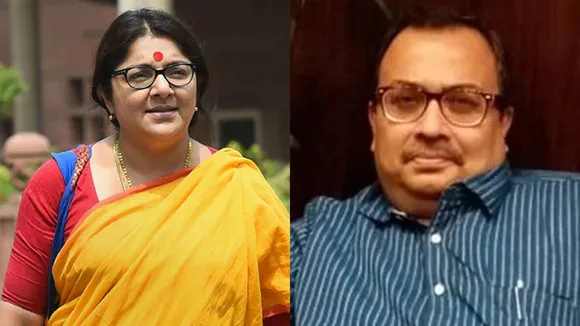 tmcs kunal ghosh called bjp mp locket chatterjee a friend