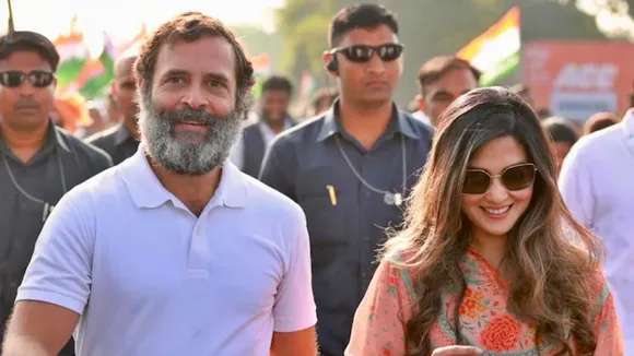 Riya Sen, Riya Sen Congress, Rahul Gandhi Congress Bharat jodo yatra, TMC, Moon Moon Sen, মুনমুন সেন, রিয়া সেন, তৃণমূল, কংগ্রেস ভারত জোড়ো যাত্রা, রাহুল গান্ধী