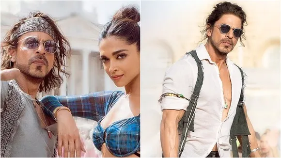 shah rukh khan proudely danced on jhoome pathan