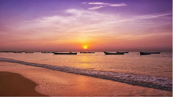 west bengal bakkhali sea beach is a famous tourist destination