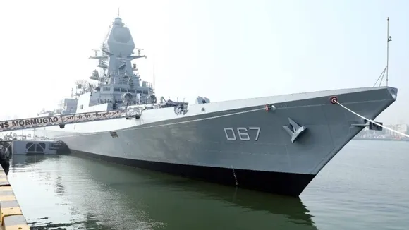 Destroyer Mormugao, destroyer Mormugao Indian Navy, destroyer Mormugao news, Mumbai news, Indian navy, Defence news, The Indian express