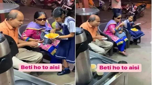 Daughter,MUMBAI,parents,viral video