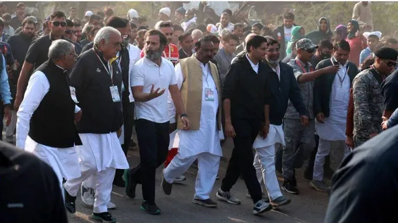 rahul gandhi, congress yatra, bhupinder hooda, rahul gandhi haryana bharat jodo yatra, nuh bharat jodo yatra, rahul gandhi bharat jodo yatra, Indian express