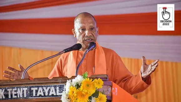 Yogi Adityanath, Ahmedabad, Congress, Mahatma Gandhi, AAP, Gujarat polls 2022, Gujarat assembly elections 2022, election news Indian Express