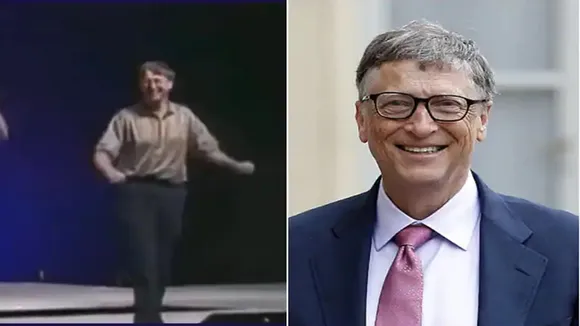 trending Video, viral video, Dance video, Bill Gates, Microsoft windows launch event, Bill gates dance video, Bill Gates Viral Video, Trending Bill Gates, Viral old Dance video, Bill Gates Old Video, Bill Gates Dancing in Microsoft Launch Event. Happy Moment, Success party video