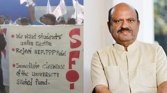 jadavpur convocation sfi agitation cv ananda bose
