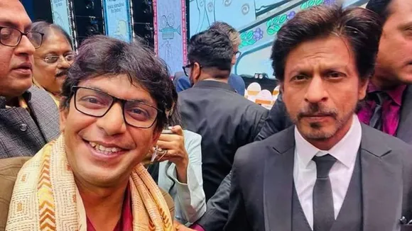 KIFF kolkata chanchan shahrukh together selfie