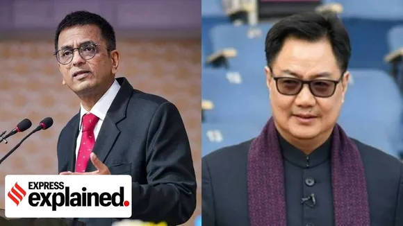 CJI Chandrachur and Kiren Rijiju