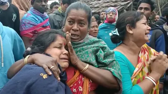 Purba Medinipore: Massive Fire killed Father and daughter
