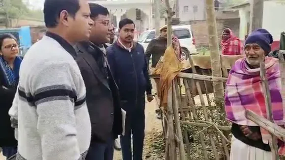 central delegation visits maldah to clarify pm aawas yojona list